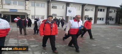 به مناسبت روز ایمنی در برابر زلزله و کاهش اثرات بلایای طبیعی:

مانور ایمنی در برابر زلزله در دانشگاه فرهنگیان پردیس شهید بهشتی زنجان برگزار شد