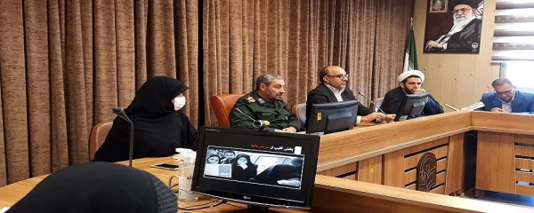 مراسم گرامیداشت سومین سال شهادت سردار سلیمانی با حضور فرمانده سپاه انصارالمهدی استان 2