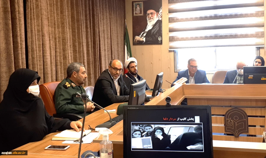 مراسم گرامیداشت سومین سال شهادت سردار سلیمانی با حضور فرمانده سپاه انصارالمهدی استان 3