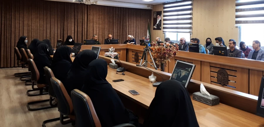 مراسم گرامیداشت سومین سال شهادت سردار سلیمانی با حضور فرمانده سپاه انصارالمهدی استان 6