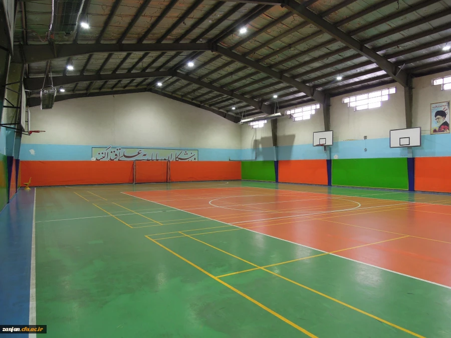 بهره برداری از سالن ورزشی 