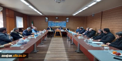 دیدار صمیمانه ی سرپرست پردیس شهید بهشتی زنجان با همکاران دانشگاه 