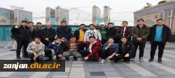 اردوی زیارتی مشهد مقدس دانشجویان پردیس شهید بهشتی زنجان در بهمن 1401
