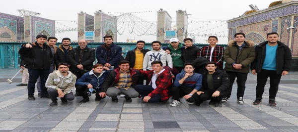 اردوی زیارتی مشهد مقدس دانشجویان پردیس شهید بهشتی زنجان در بهمن 1401
