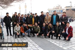 اردوی زیارتی مشهد مقدس دانشجویان پردیس شهید بهشتی زنجان در بهمن 1401