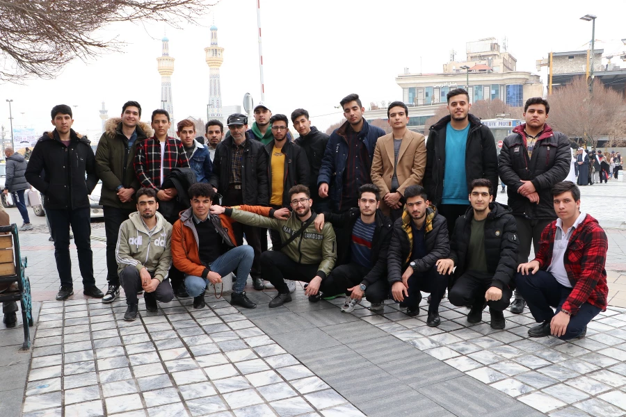اردوی زیارتی مشهد مقدس دانشجویان پردیس شهید بهشتی زنجان در بهمن 1401