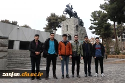 اردوی زیارتی مشهد مقدس دانشجویان پردیس شهید بهشتی زنجان در بهمن 1401