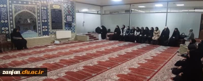  اعزام دانشجویان دختر پردیس الزهرا(س) استان زنجان به اردوی راهیان نور 