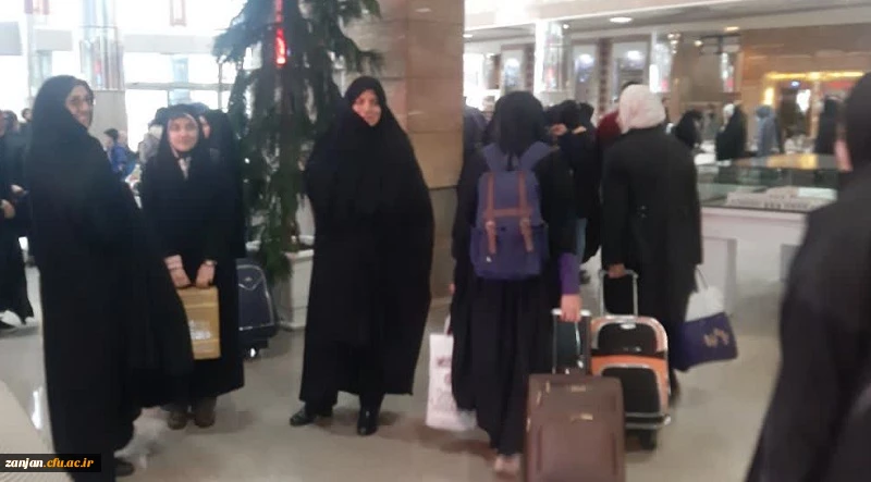 برگزاری اردوی معرفتی و زیارتی مشهد مقدس با حضور 80 نفر از دانشجو معلمان پردیس الزهرا(س) 2