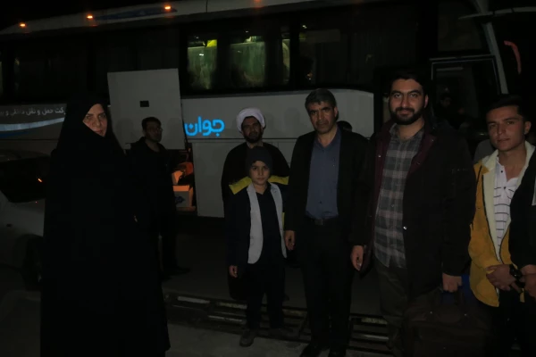 اعزام دانشجویان پردیس شهید بهشتی زنجان به اردوی راهیان نور جنوب