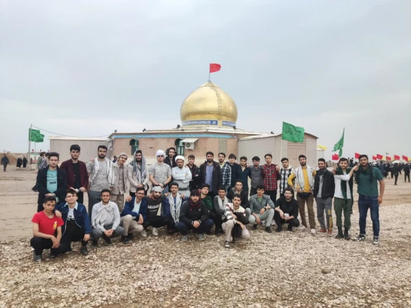 اردوی راهیان نور جنوب دانشجویان پردیس شهید بهشتی دانشگاه فرهنگیان زنجان