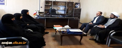 به گزارش روابط عمومی دانشگاه فرهنگیان استان زنجان:

دیدار رئیس کمیته امداد امام خمینی(ره) استان زنجان با مدیر امور پردیس های دانشگاه فرهنگیان استان 