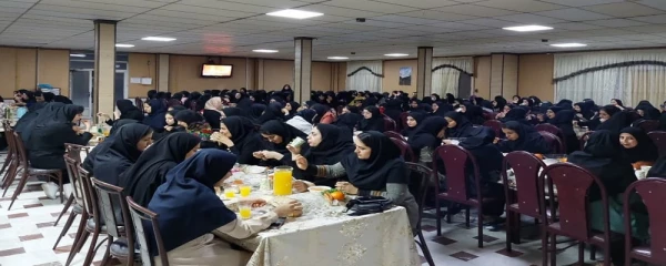                                                                                              گرامیداشت لیالی پرفیض قدر و برگزاری ضیافت افطار در پردیس الزهرا(س)  2