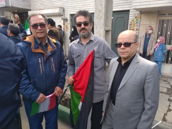 حضور اساتید، کارکنان و دانشجومعلمان دانشگاه فرهنگیان استان زنجان در راهپیمایی روز جهانی قدس 6