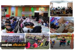 برپایی سفره ی افطاری ساده پویش ملی سفره دار توسط گروه جهادی مالک اشتر  دانشگاه فرهنگیان زنجان 2