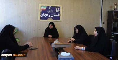 حضور مسئول نظارت سنجش فعالیت های فرهنگی در دانشگاه فرهنگیان استان زنجان 