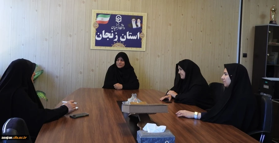 حضور مسئول نظارت سنجش فعالیت های فرهنگی در دانشگاه فرهنگیان استان زنجان  4