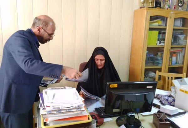 حضور مسئول نظارت سنجش فعالیت های فرهنگی در دانشگاه فرهنگیان استان زنجان  5