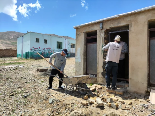 اردوی جهادی بسیج دانشجویی پردیس شهید بهشتی در روستاهای شهرستان ماهنشان 5