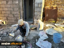 اردوی جهادی بسیج دانشجویی پردیس شهید بهشتی در روستاهای شهرستان ماهنشان 6