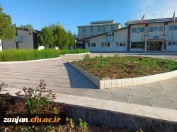 گل کاری و ترمیم فضای سبز پردیس شهید بهشتی 4