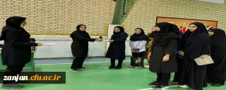 برگزاری مسابقات والیبال در پردیس الزهرا(س)