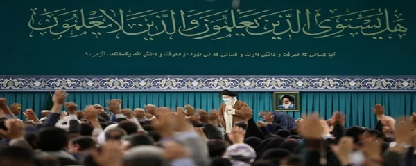 دیدار جمعی از معلمان با رهبر معظم انقلاب به مناسبت روز معلم  2