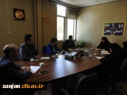 جلسه هماهنگی مراسم سرآمدی آموزش دانشگاه فرهنگیان با معاونت فرهنگی اجتماعی ،ورزشی شهرداری زنجان  4