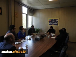جلسه هماهنگی مراسم سرآمدی آموزش دانشگاه فرهنگیان با معاونت فرهنگی اجتماعی ،ورزشی شهرداری زنجان  5