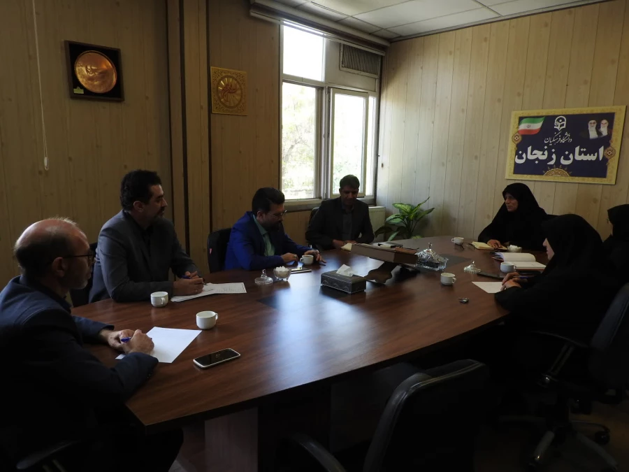 جلسه هماهنگی مراسم سرآمدی آموزش دانشگاه فرهنگیان با معاونت فرهنگی اجتماعی ،ورزشی شهرداری زنجان  3