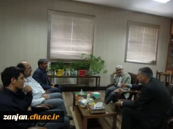 دیدار آقای دکتر مجتبی همتی فر معاون وزیر و رئیس سازمان ملی تعلیم و تربیت کودک با سرپرست پردیس شهید بهشتی دانشگاه فرهنگیان  2