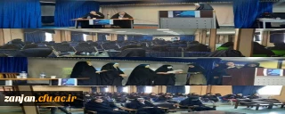 برگزاری مراسم جشن جهاد معلمی در پردیس الزهرا(س) و تقدیر از دانشجویان بسیجی جهادگر