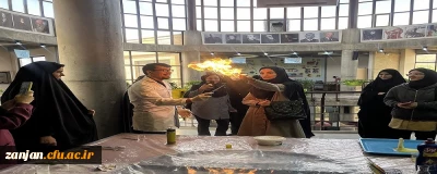 بازدید از خانه علم دانشگاه تحصیلات تکمیلی علوم پایه با حضور دانشجومعلمان پردیس الزهرا(س)