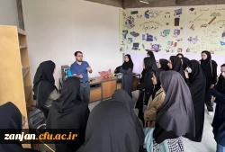 بازدید از خانه علم دانشگاه تحصیلات تکمیلی علوم پایه با حضور دانشجومعلمان پردیس الزهرا(س) 2