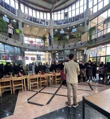 بازدید از خانه علم دانشگاه تحصیلات تکمیلی علوم پایه با حضور دانشجومعلمان پردیس الزهرا(س) 2