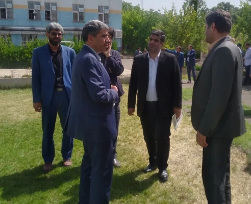 سعید غیاثی ندوشن معاون آموزشی و تحصیلات تکمیلی دانشگاه فرهنگیان و هیات همراه از واحدهای مختلف پردیس شهید بهشتی بازدید کردند 4