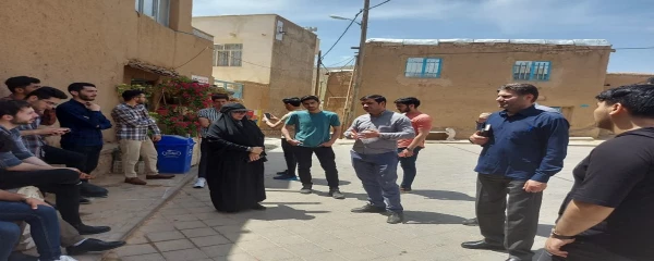 بازدید دانشجویان پردیس شهید بهشتی از روستای تاریخی گردشگری درسجین 2