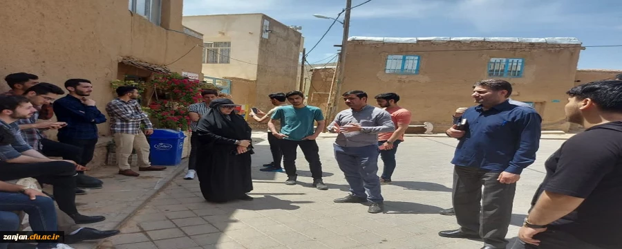 بازدید دانشجویان پردیس شهید بهشتی از روستای تاریخی گردشگری درسجین 2