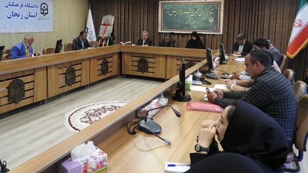 برگزاری نشست مطبوعاتی با اصحاب رسانه در خصوص برگزاری دهمین جشنواره تدریس برتر به میزبانی دانشگاه فرهنگیان استان زنجان 3