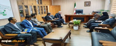دیدار مسئولین دانشگاه فرهنگیان با مدیر کل آموزش و پرورش استان زنجان