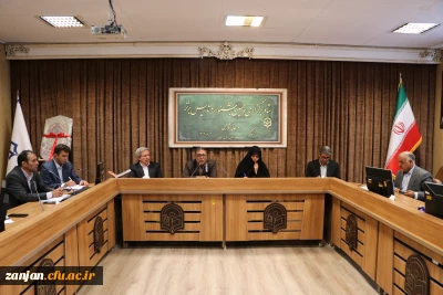 نشست مطبوعاتی با اصحاب رسانه در خصوص برگزاری دهمین جشنواره تدریس برتر به میزبانی دانشگاه فرهنگیان استان زنجان