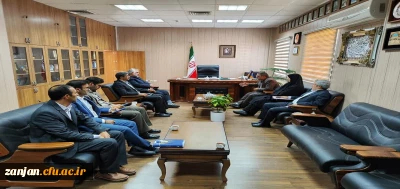 دیدار مسئولین دانشگاه فرهنگیان با مدیر کل آموزش و پرورش استان زنجان
