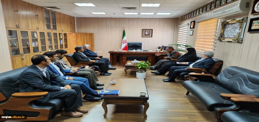 دیدار مسئولین دانشگاه فرهنگیان با مدیر کل آموزش و پرورش استان زنجان
 2
