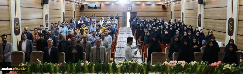 آیین افتتاحیه دهمین جشنواره تدریس برتر به میزبانی دانشگاه فرهنگیان استان زنجان 12