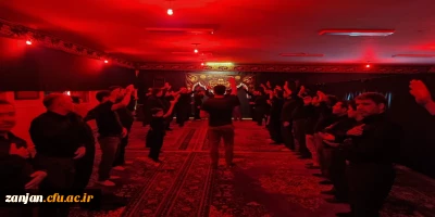 برگزاری مراسم عزاداری سید و سالار شهیدان امام حسین (ع) و یاران وفادارش در نمازخانه پردیس شهید بهشتی