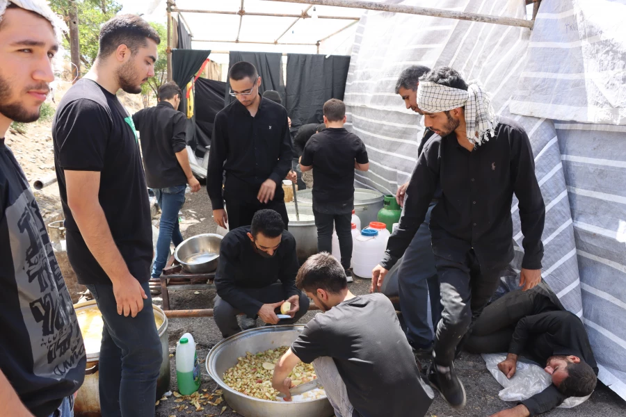 برگزاری باشکوه مراسم راهپیمایی جامانده گان اربعین حسینی و راه اندازی موکب دانشجویی 3