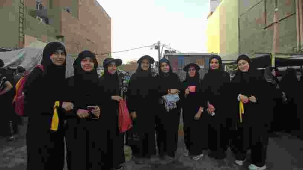 شرکت پرشور بسیج دانشجویی دانشگاه فرهنگیان استان زنجان در مراسم جاماندگان اربعین حسینی(ع) 2