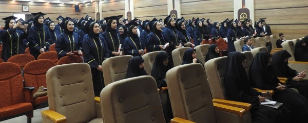 مراسم جشن دانش آموختگی دانشجو معلمان ورودی سال 1398 رشته آموزش ابتدائی، در پردیس الزهرا(س) برگزار شد 2