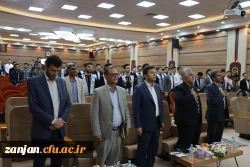 آیین دانش آموختگی دانشجو معلمان پردیس شهید بهشتی زنجان 3