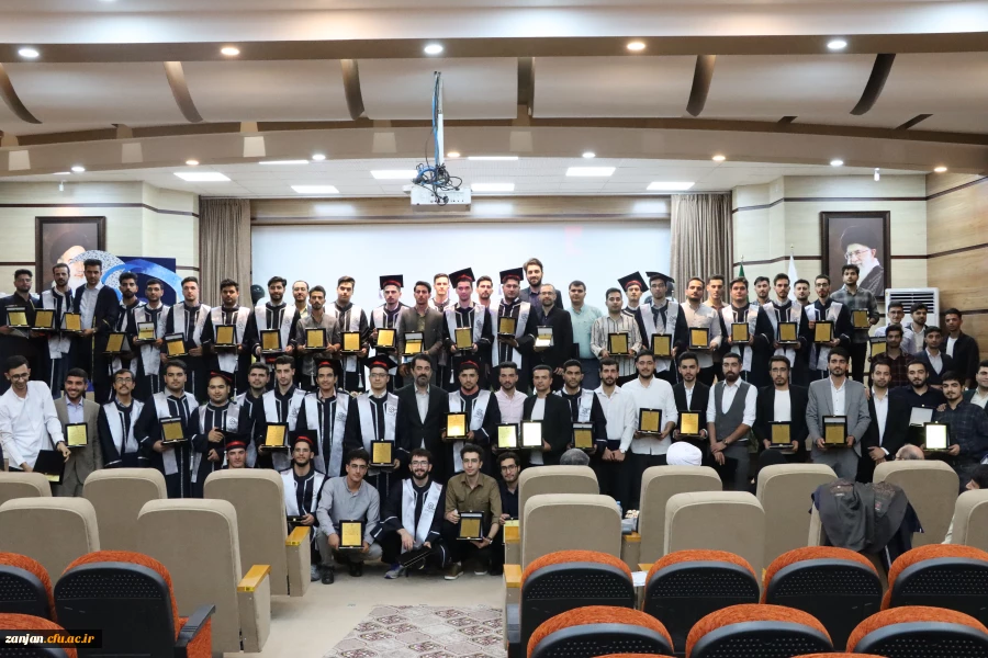 آیین دانش آموختگی دانشجو معلمان پردیس شهید بهشتی زنجان 4